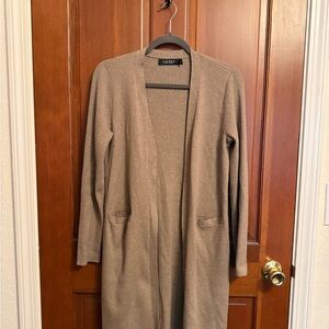 Ralph Lauren Women's Taupe Cardigan